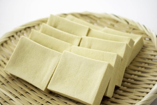 戻す前の高野豆腐
