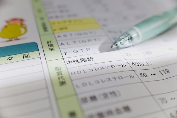 健康診断検査票