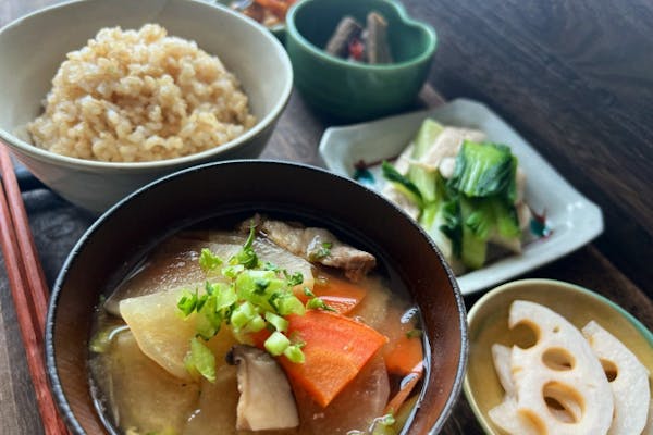 野菜メインの和食