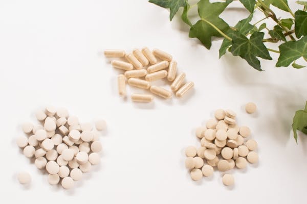 3種類のサプリメント