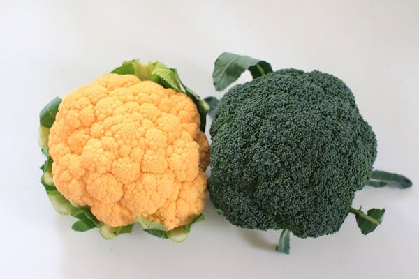 カリフラワーとブロッコリー