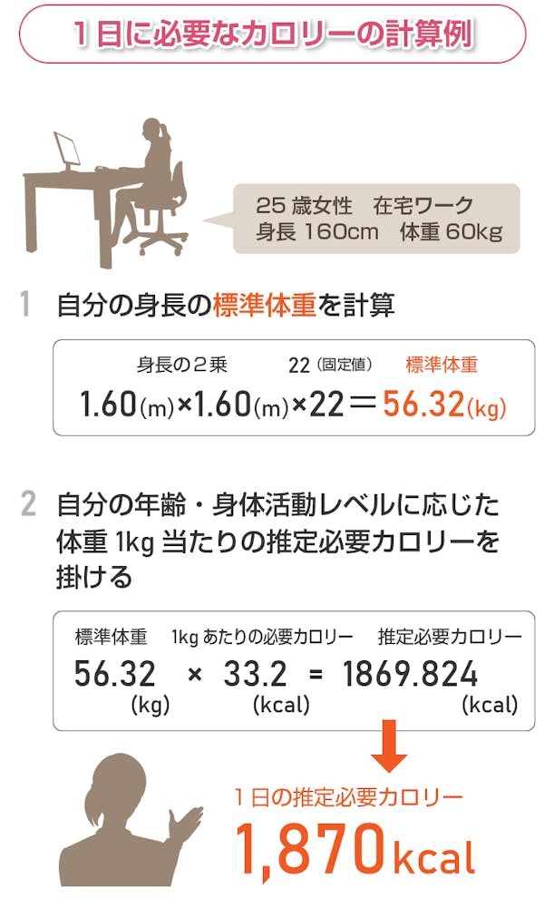 成人女性に必要なカロリーとは？計算方法と健康的に痩せるための工夫 MediPalette