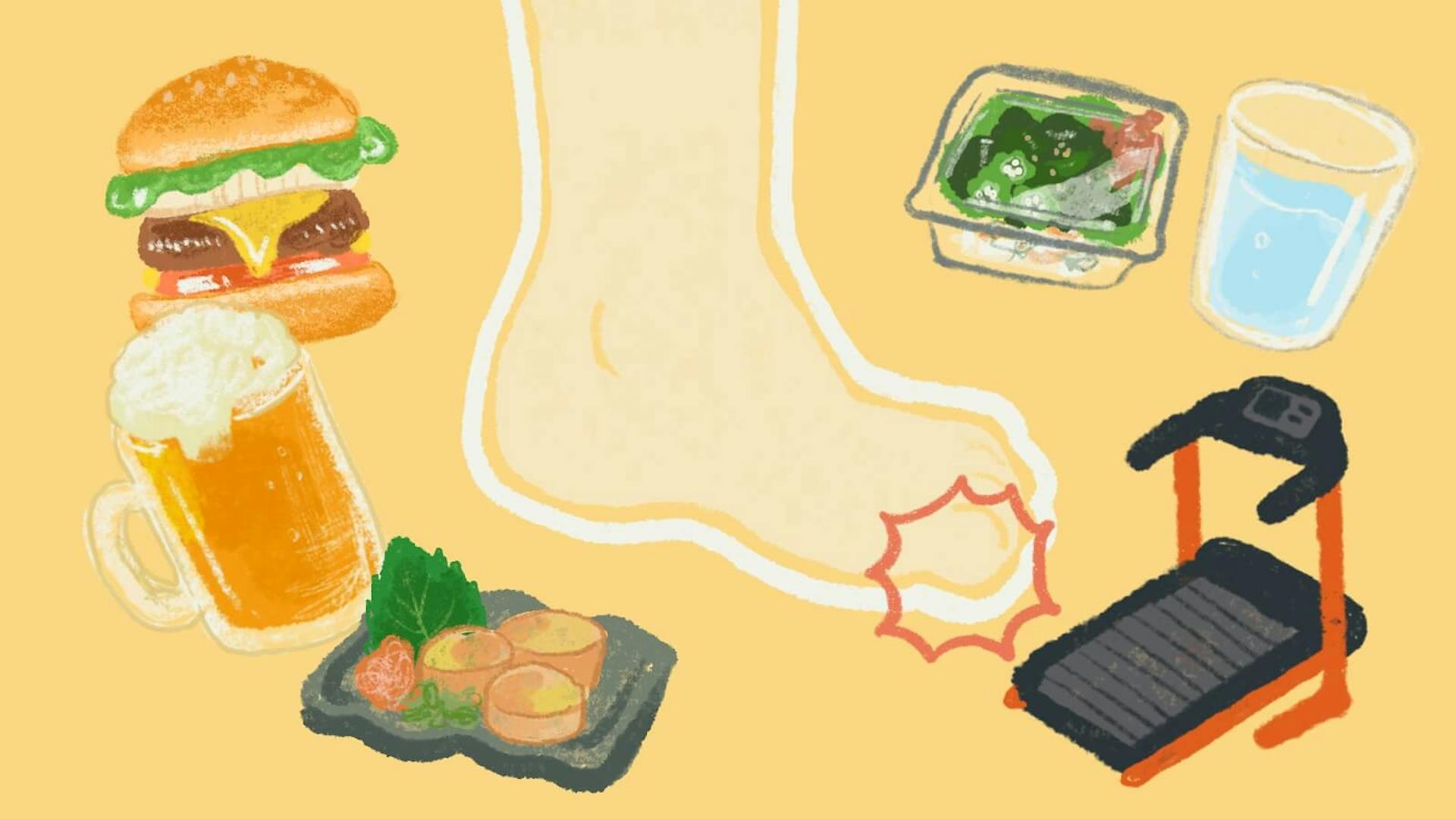 尿酸値を下げるには？食事や飲酒など生活習慣改善のポイントを解説のサムネイル