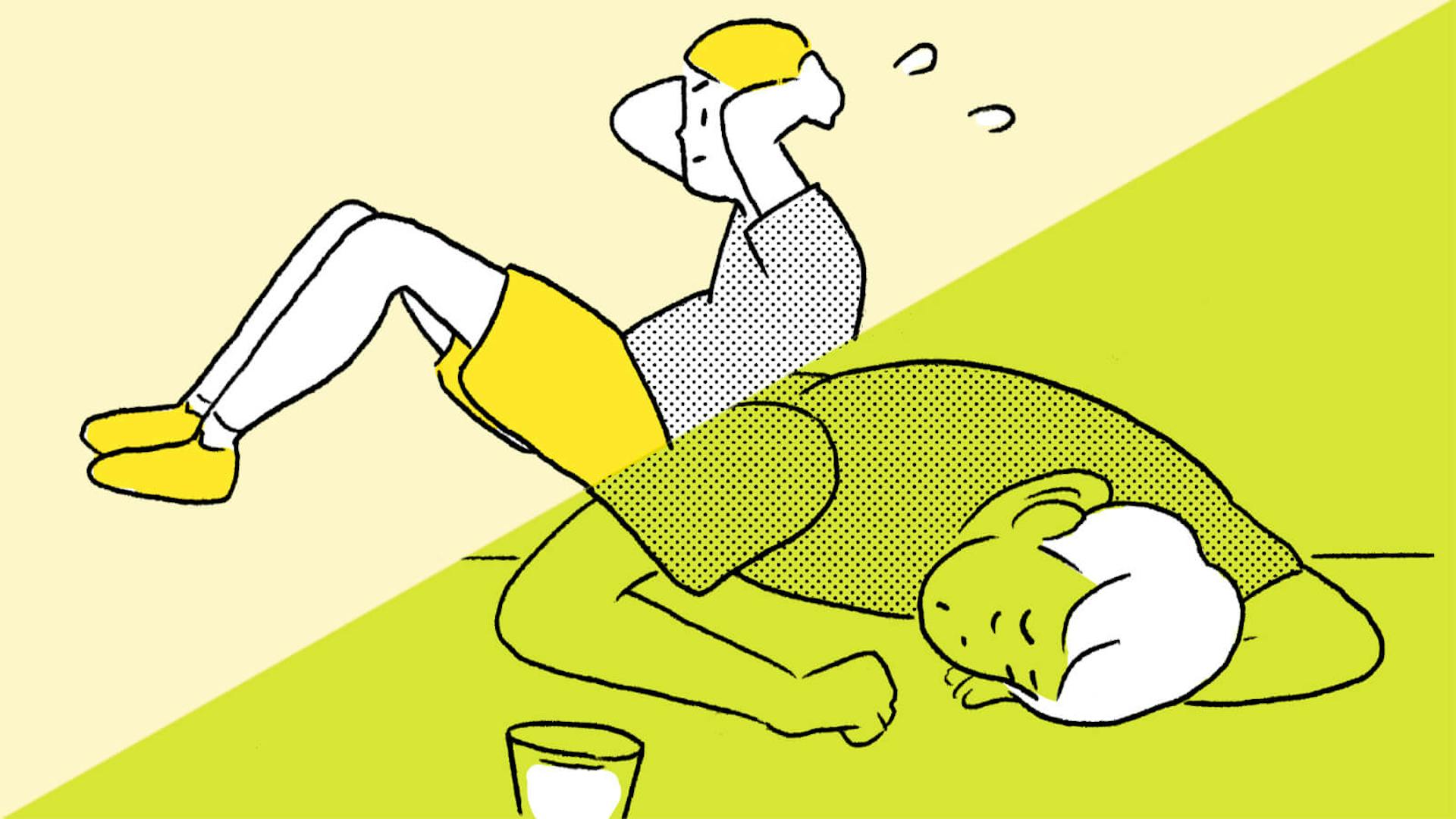 筋トレの直後に眠くなるのはナゼ？3つの原因と対策を紹介のサムネイル