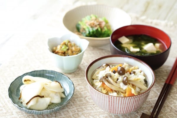 栄養バランスのよい和食