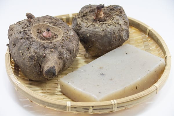 こんにゃくとこんにゃく芋