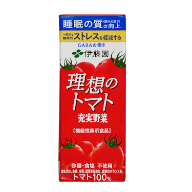 充実野菜 理想のトマト 30日分BOX (紙パック) 200ml