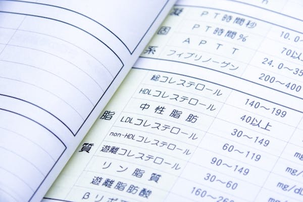 健康診断のコレステロールの項目