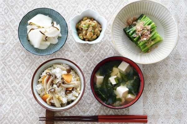 バランスの良い和食