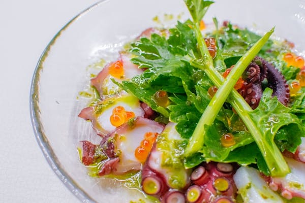 タコのカルパッチョ