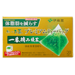 おーいお茶 プレミアムティーバッグ 一番摘み緑茶 2.2g