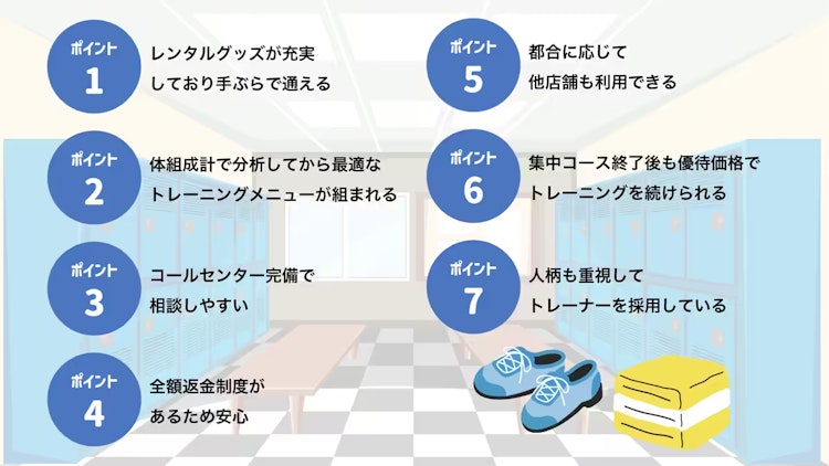 リタスタイルを選ぶポイント