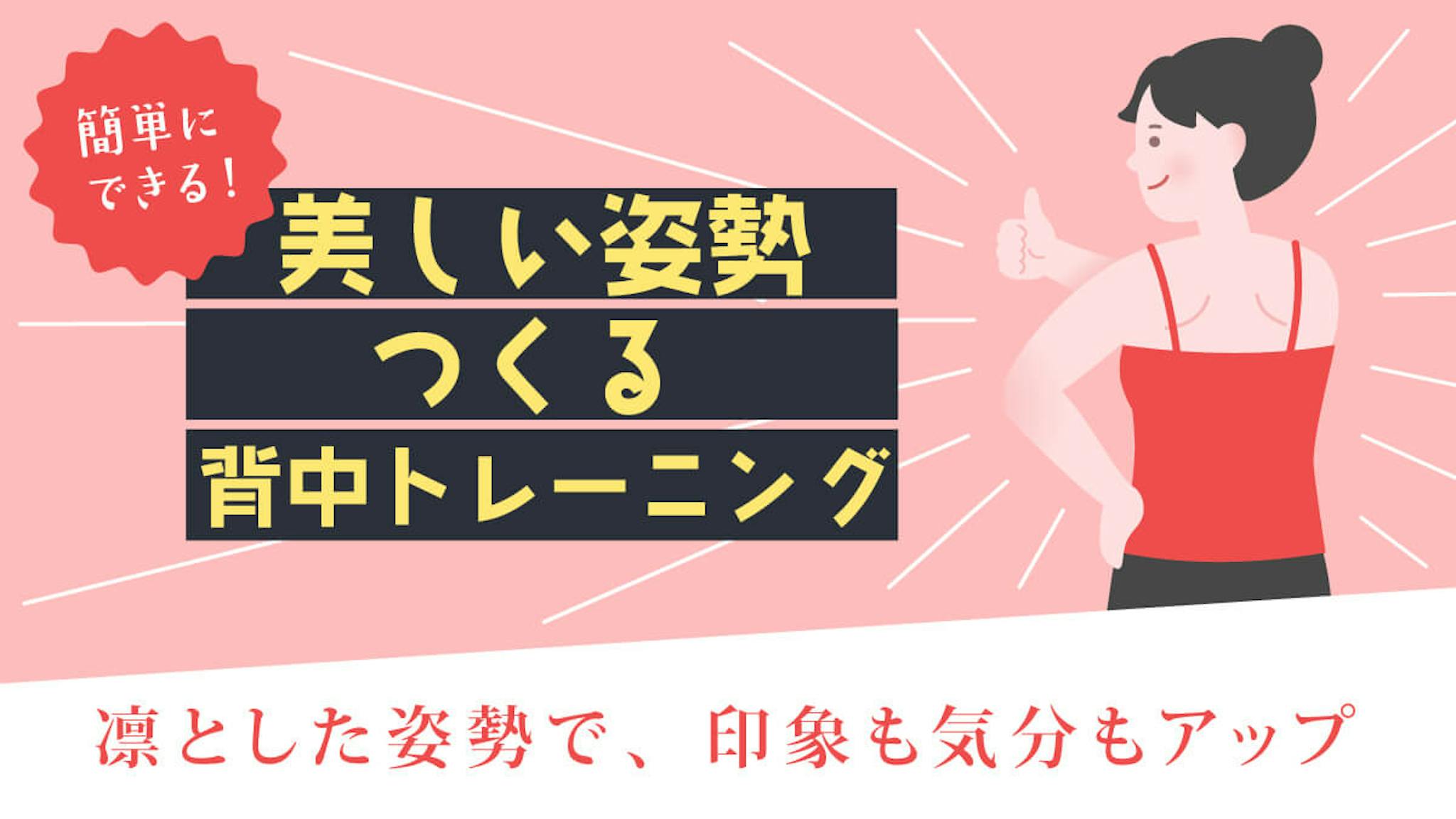 背中を鍛えて姿勢を改善するまでのサムネイル