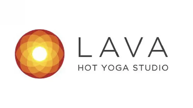 ホットヨガスタジオ LAVAのロゴ