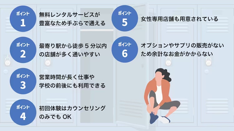 ウェイプルを選ぶポイント