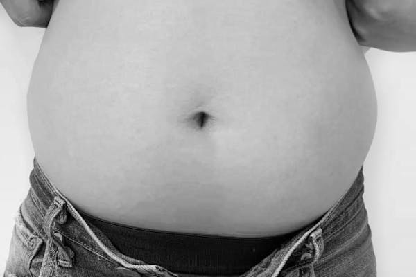 メタボのお腹アップ