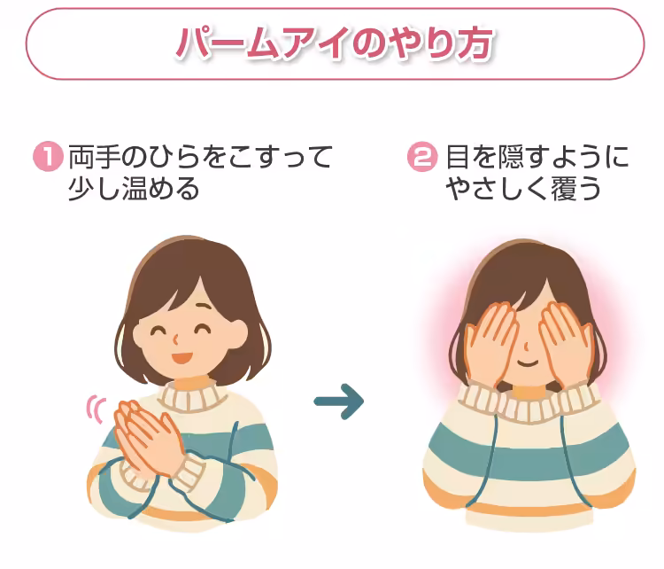 パームアイのやり方