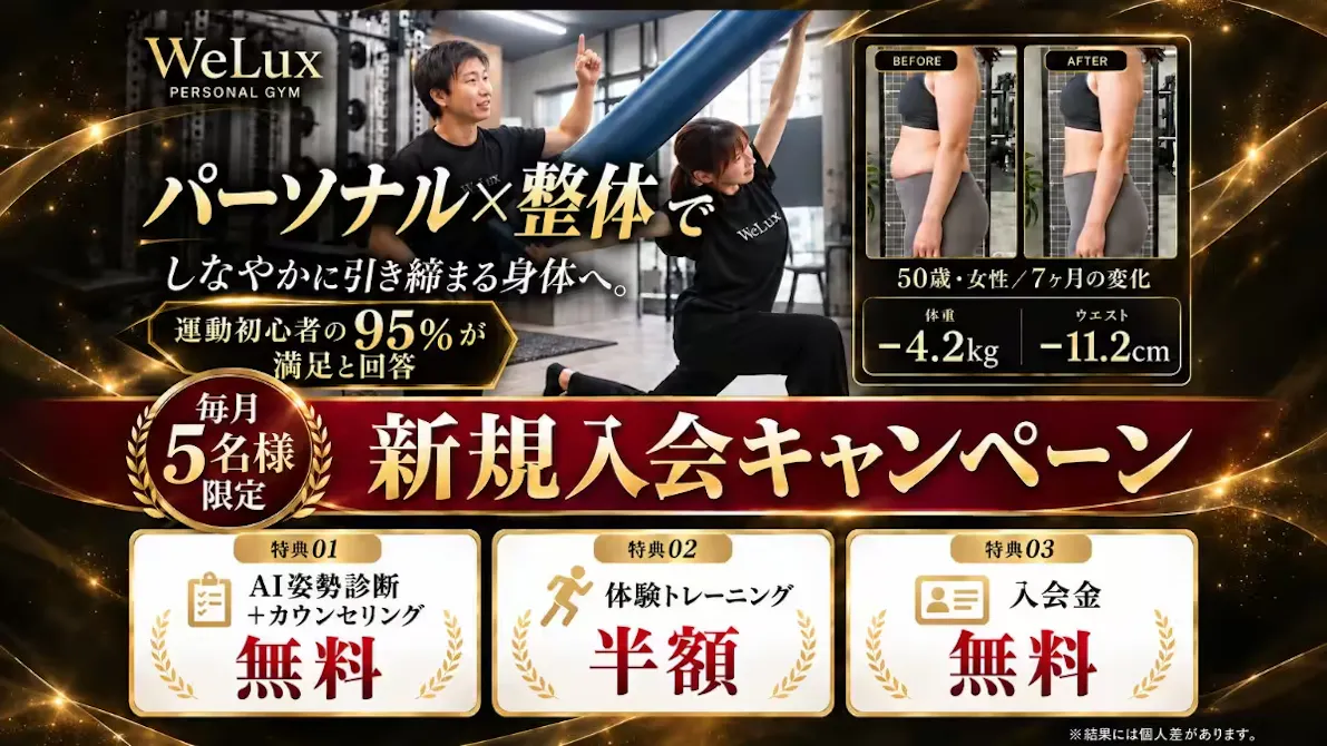 WeLux パーソナルジム つくば研究学園店の画像