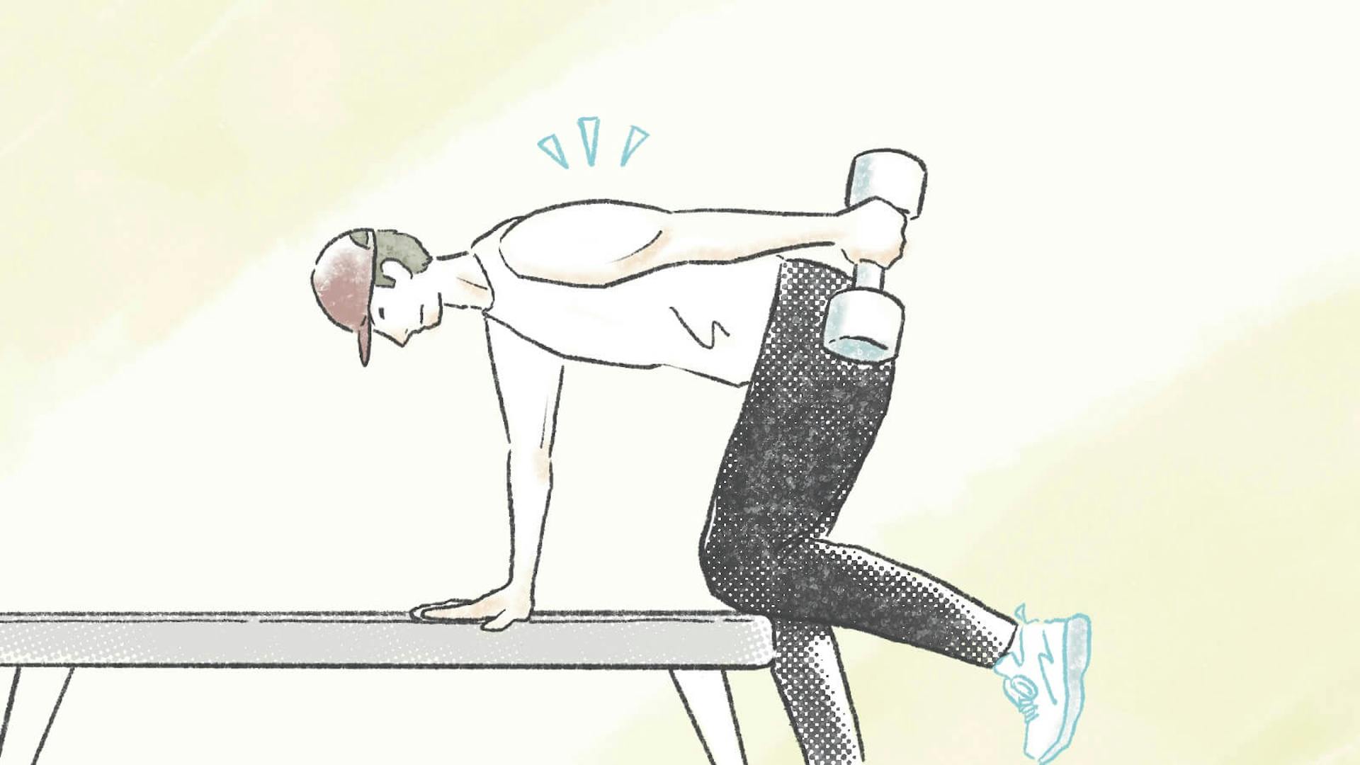 上腕三頭筋をダンベルで鍛えるには？トレーニングメニュー5選を紹介のサムネイル