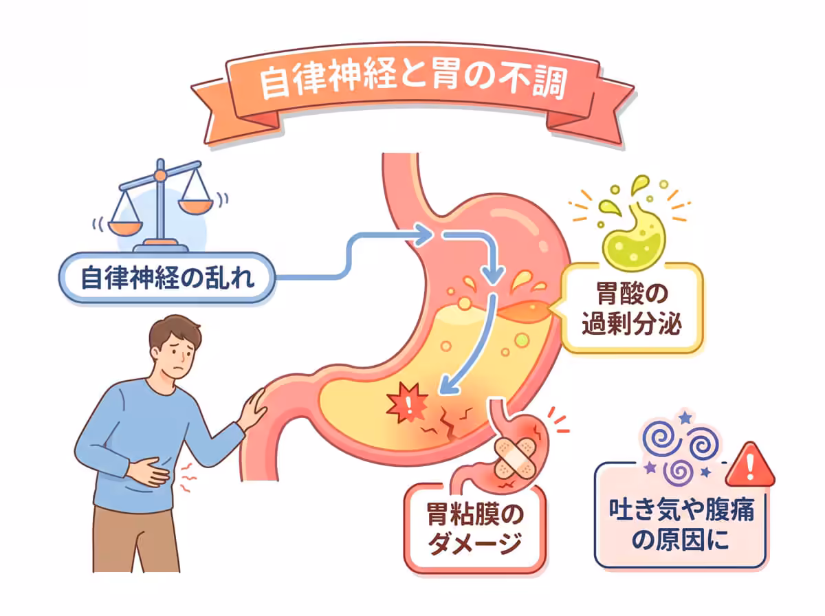 自律神経と胃の不調