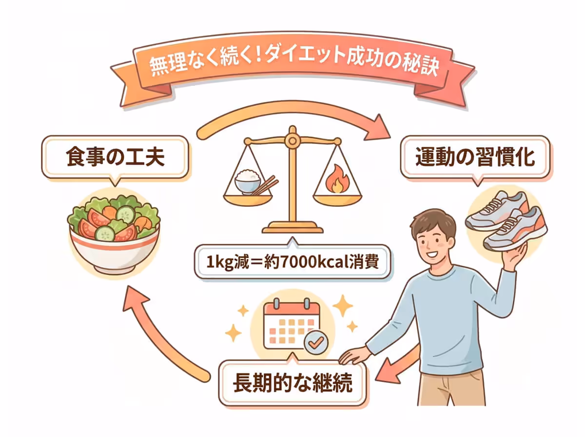無理なく続く！ダイエット成功の秘訣