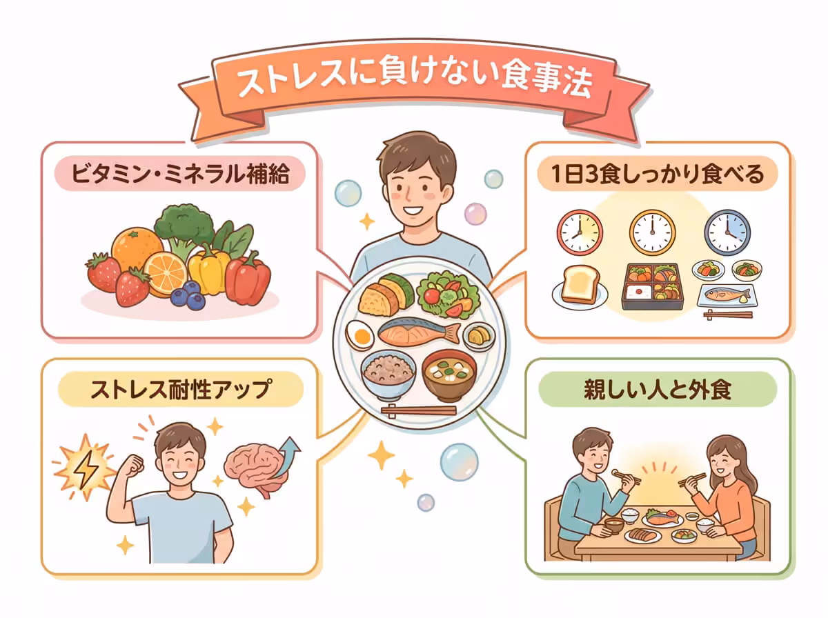 ストレスに負けない食事法