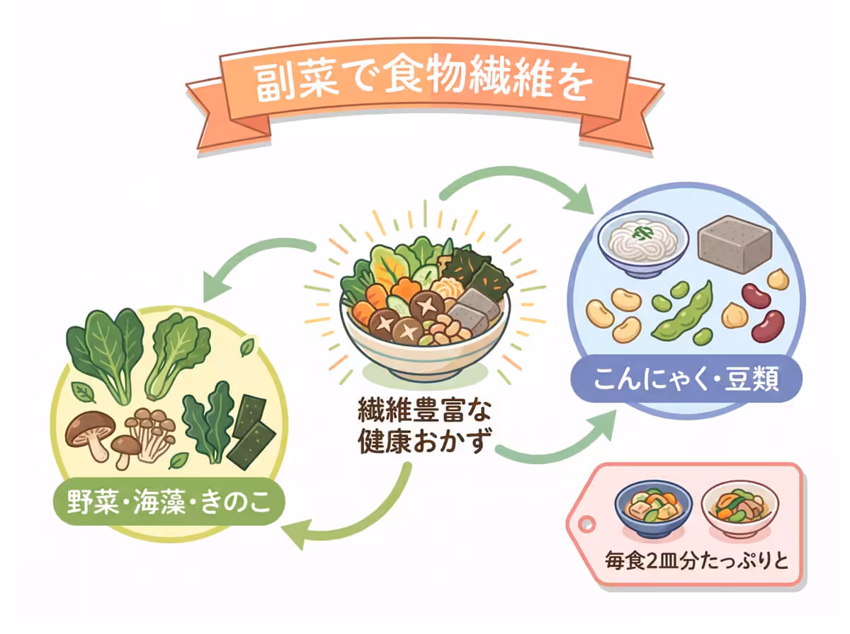 副菜で食物繊維を