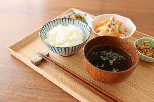 養バランスの取れた食事