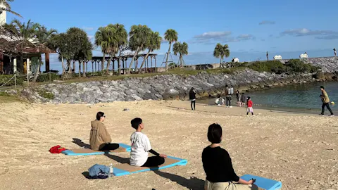 日本ヨーガ療法士協会 サンセットヨガの写真1