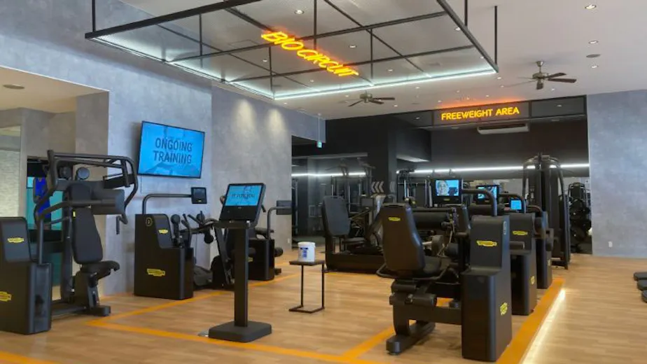 AI fitness MYBASEの画像